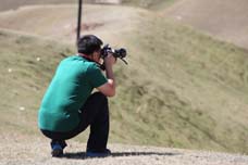 記者捕捉精彩瞬間