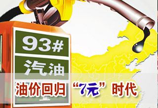 成品油調價窗口今開啟或將再次回歸7元時代