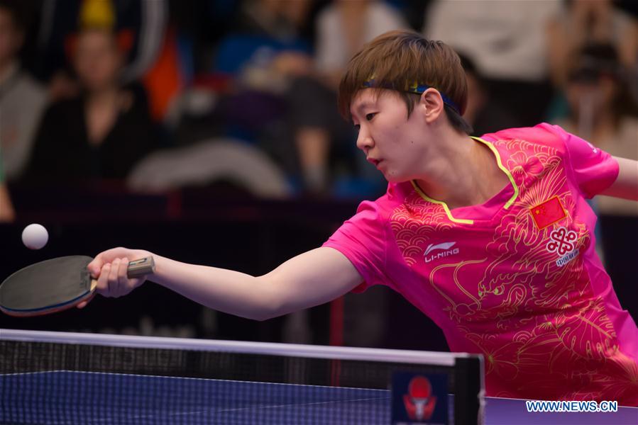 (SP)HUNGARY-BUDAPEST-ITTF WORLD TOUR-HUNGARIAN OPEN-WOMEN'S SINGLES