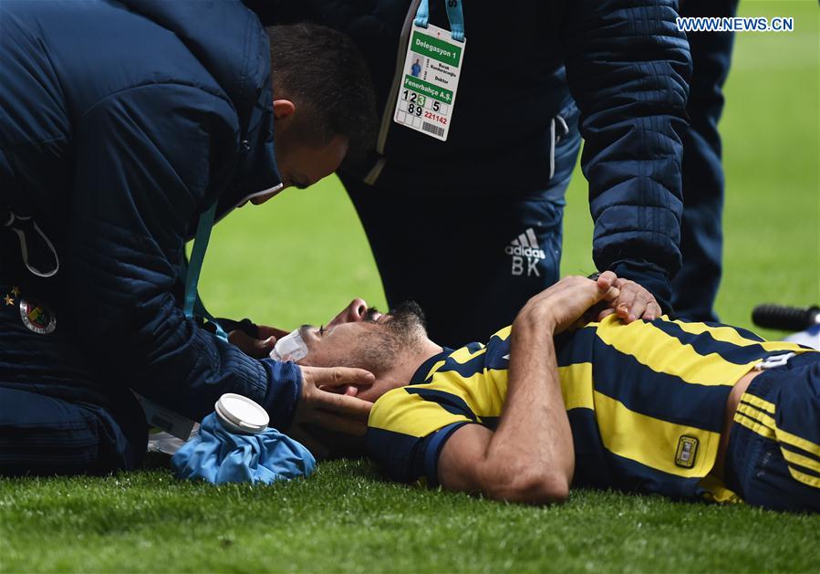 (SP)TURKEY-ISTANBUL-SOCCER-TURKISH SUPER LEAGUE-BESIKTAS VS FENERBAHCE