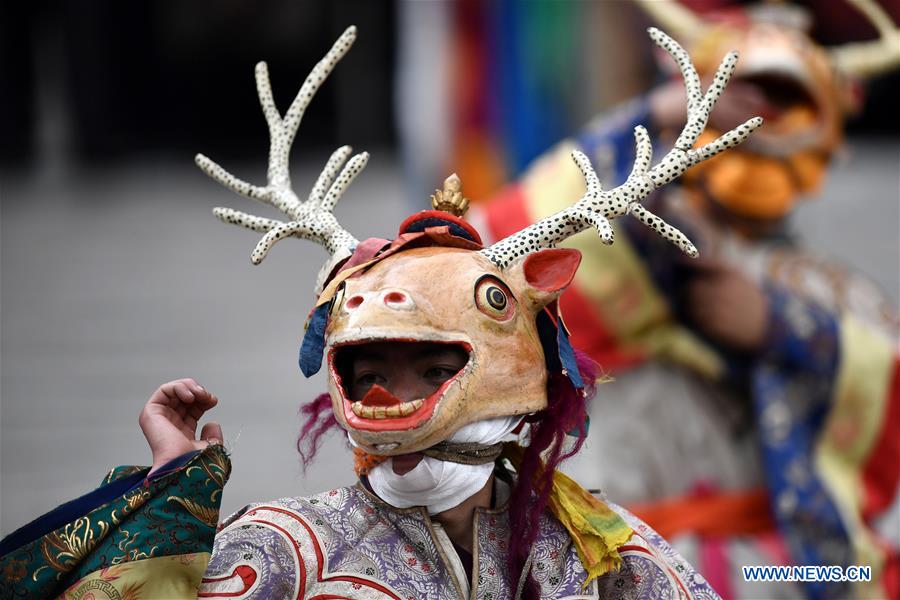 CHINA-QINGHAI-KUMBUM MONASTERY-RELIGIOUS RITUAL (CN)