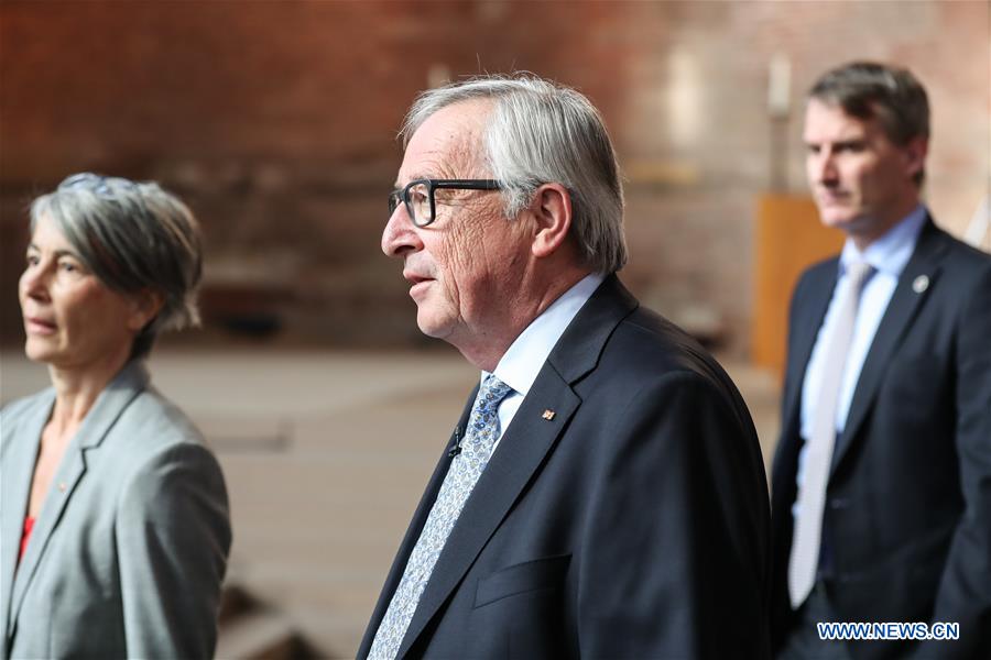 GERMANY-TRIER-KARL MARX EXHIBITIONS-JUNCKER