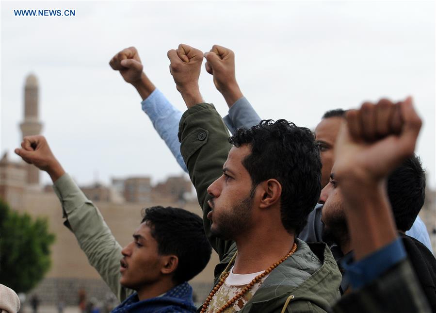 YEMEN-SANAA-PROTEST