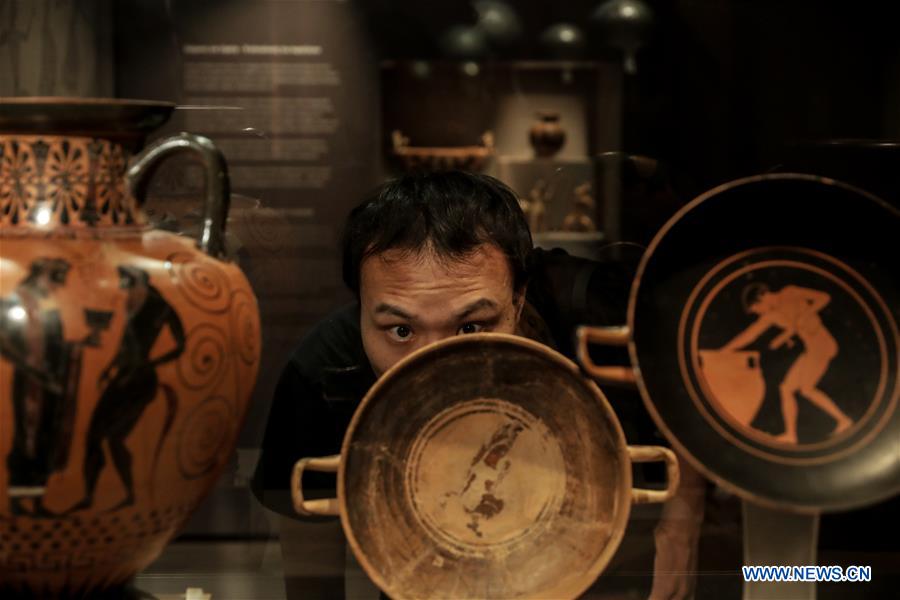 GREECE-ATHENS-MUSEUM-CYCLADIC ART