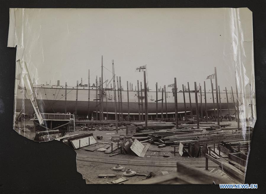 BRITAIN-NEWCASTLE-WARSHIP-NEWLY DISCOVERED PLANS