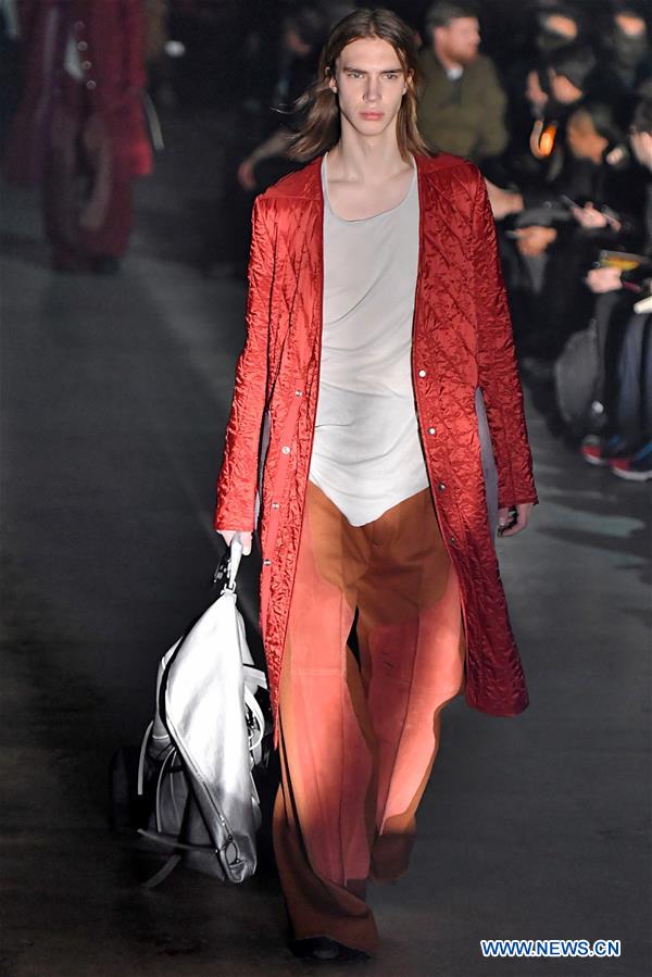 FRANCE-PARIS-MEN'S FASHION WEEK-RICK OWENS