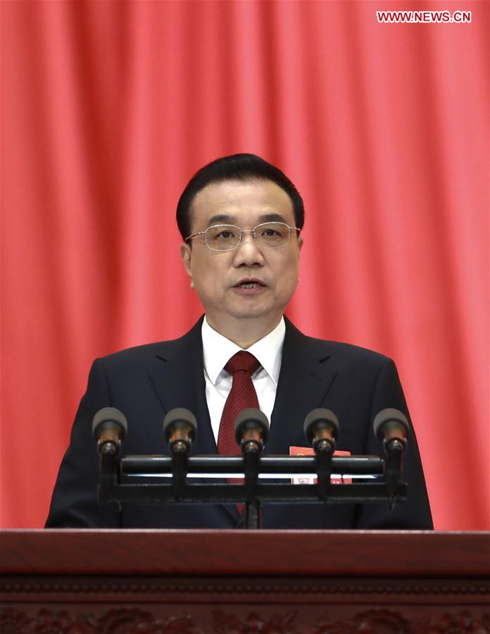 (TWO SESSIONS)CHINA-BEIJING-LI KEQIANG-NPC-OPENING (CN)