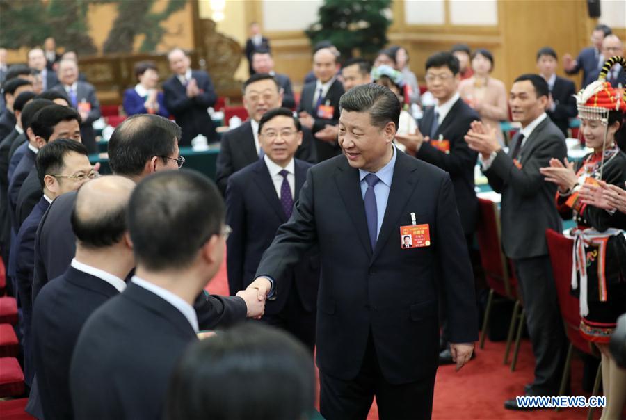 (TWO SESSIONS)CHINA-BEIJING-XI JINPING-NPC-DELIBERATION (CN)