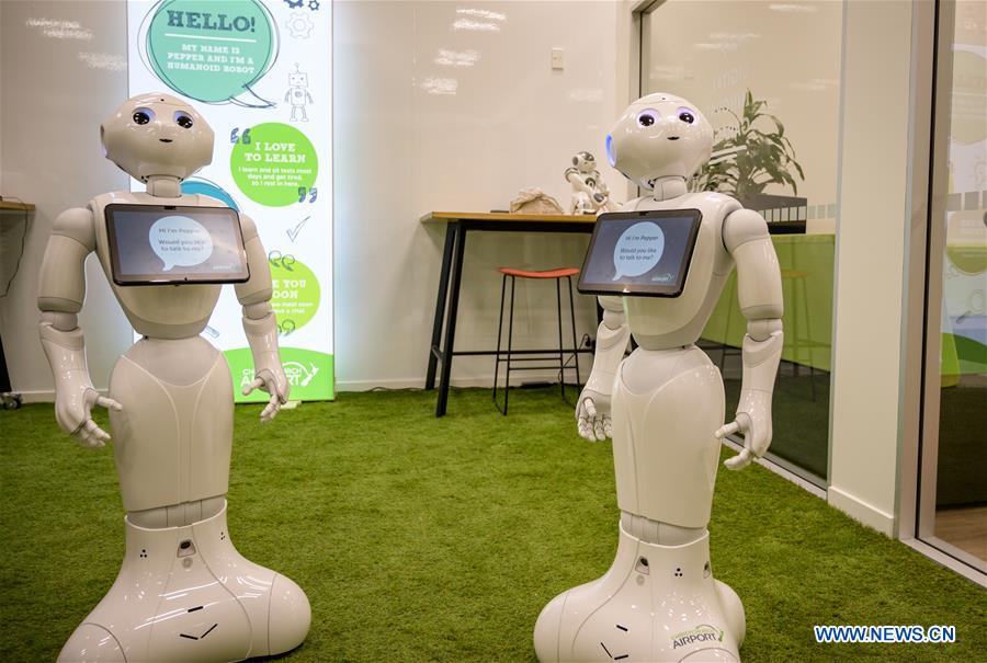 NEW ZEALAND-CHRISTCHURCH-HUMANOID ROBOT