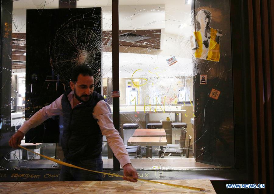 FRANCE-PARIS-YELLOW VEST-ANNIVERSARY