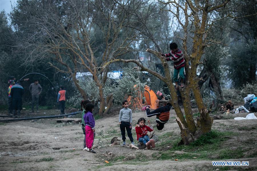 GREECE-CHIOS-VIAL REFUGEE CAMP