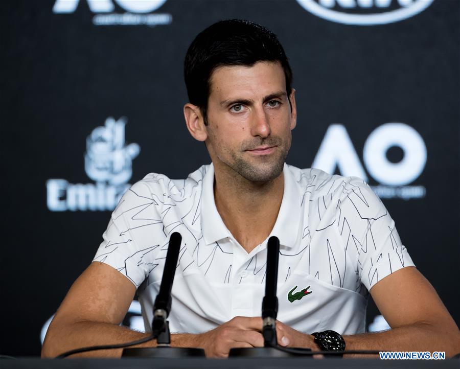 (SP)AUSTRALIA-MELBOURNE-TENNIS-AUSTRALIAN OPEN-PRESS CONFERENCE