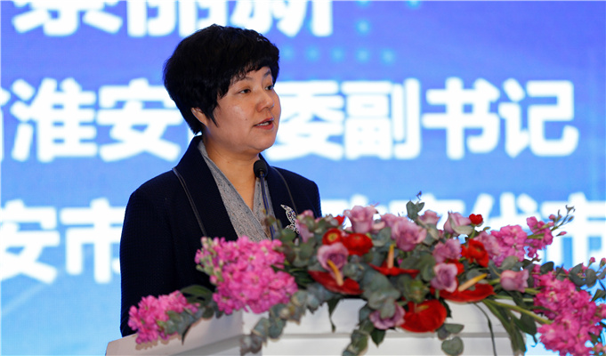 中國（淮安）國際食品博覽會執行主席蔡麗新