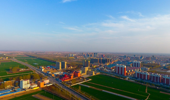 新華網無人機隊航拍河北雄安新區