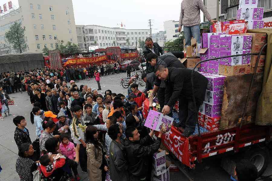 災區見聞：社會愛心力量支援災區