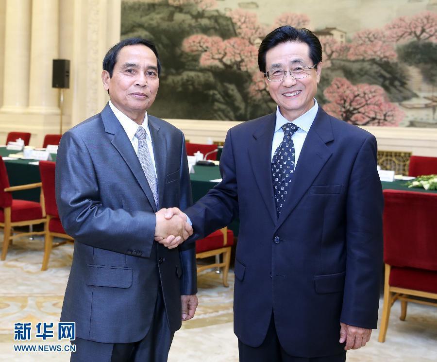 7月7日,中共中央書記處書記、中央紀(jì)委副書記趙洪祝在北京同老撾人民革命黨中央政治局委員、中央紀(jì)委書記、政府副總理本通率領(lǐng)的老撾人民革命黨代表團舉行工作會談。新華社記者 姚大偉 攝 7月7日,中共中央書記處書記、中央紀(jì)委副書記趙洪祝在北京同老撾人民革命黨中央政治局委員、中央紀(jì)委書記、政府副總理本通率領(lǐng)的老撾人民革命黨代表團舉行工作會談。新華社記者 姚大偉 攝