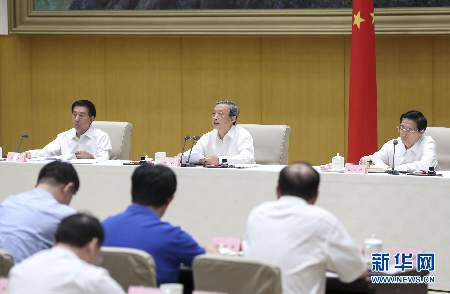 7月20日，國務院安委會在北京召開全國安全生產電視電話會議。中共中央政治局委員、國務院副總理、國務院安委會主任馬凱出席并講話。新華社記者丁林攝