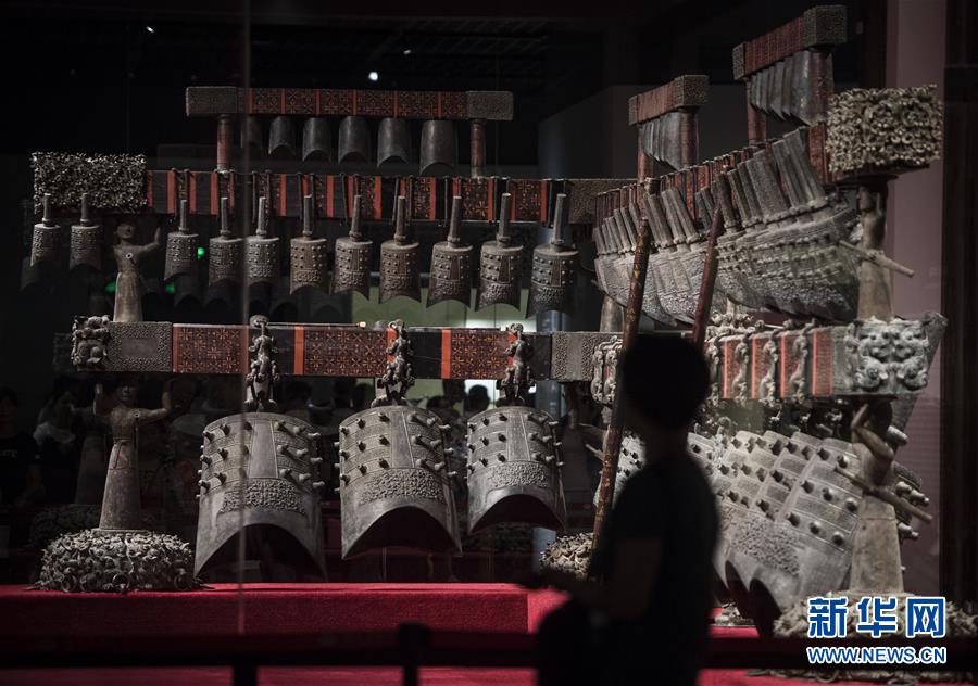 (新華調查·新中國考古重大發現·圖文互動)(5)“音樂寶藏”曾侯乙墓:“爆款”的中華文明悅耳之音