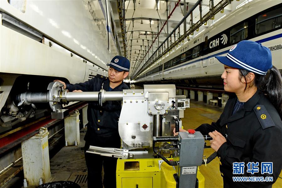 （新春走基層）（6）福建鐵路部門：保安全  迎春運