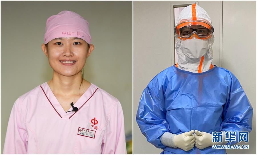 (新華全媒頭條·圖文互動)(8)“我看不見你的樣子,但我知道你是誰”——寫在國際護士節(jié)來臨之際