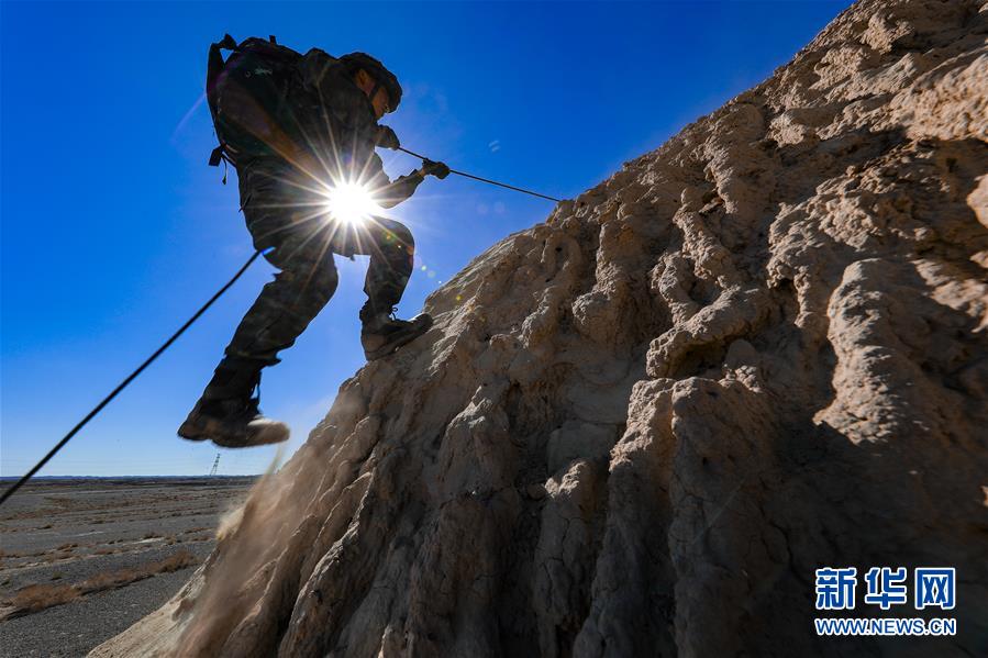 (圖文互動)(5)武警部隊抓好常態化疫情防控條件下“魔鬼周”極限訓練