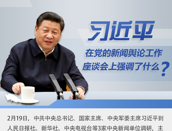 習(xí)近平在黨的新聞?shì)浾摴ぷ髯剷?huì)上強(qiáng)調(diào)了什么?