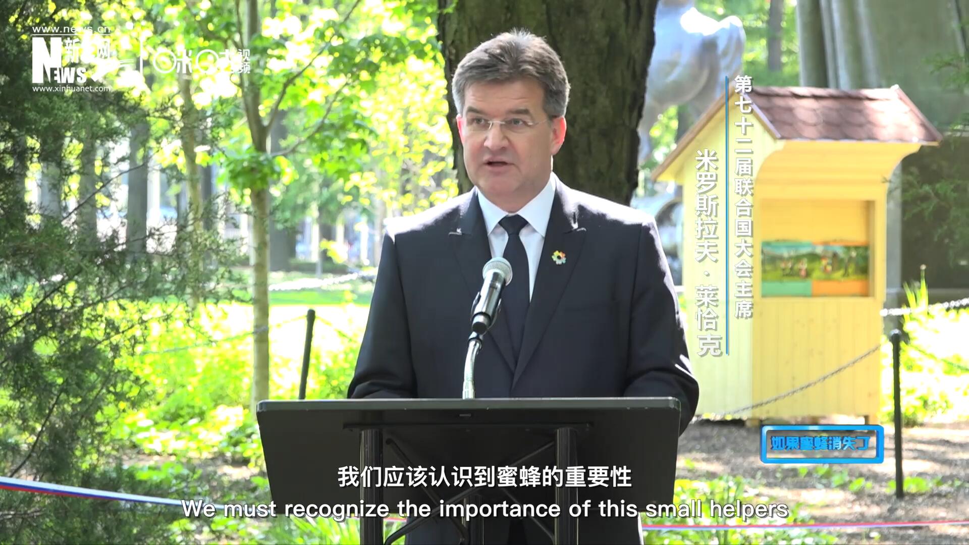 我們應(yīng)該認(rèn)識(shí)到蜜蜂的重要性，所以我們用“世界蜜蜂日”提高大家保護(hù)蜜蜂的意識(shí)，并且用實(shí)際行動(dòng)去保護(hù)蜜蜂