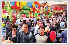 以自由活動(dòng)代替購(gòu)物