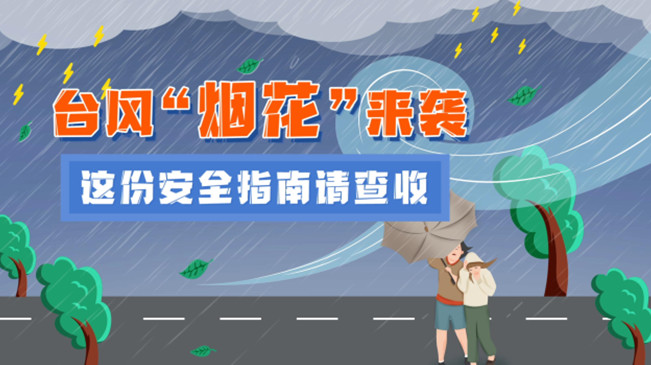 MG動畫：臺風“煙花”來襲，這份安全指南請查收