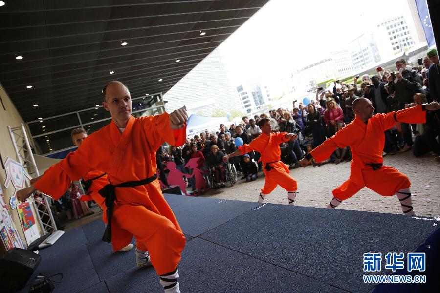 （XHDW）（1）“中國(guó)角”首次現(xiàn)身歐盟開放日