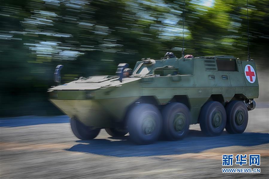 (國際·圖文互動)(3)“共同的理念,讓合作更深入更順暢”——走進中德“聯合救援-2019”衛勤實兵聯合演習德方野戰二級醫院