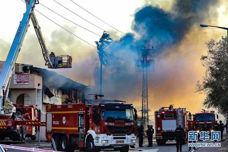(國際)(2)以色列遭近200枚火箭彈襲擊